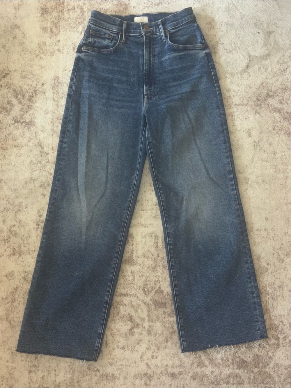 The Maven Ankle Fray, Mother Jeans